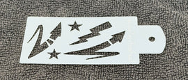 Boost Stencil Single - Lightning, Arrows, Stars - Clearance Boost Stencils
