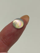 Face Paint Gems - Round Shell Rhinestones Multicolored - 10mm (0.39") - Pack of 10 Face Paint Forum Shop