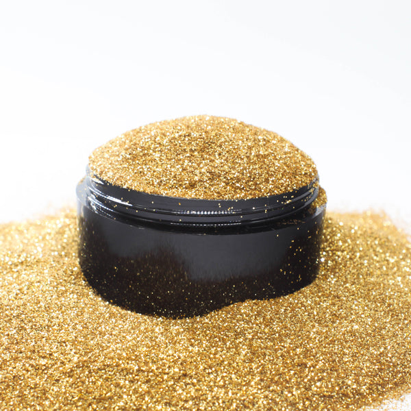 Suzy Sparkles Glitter - Metallic Gold - Fine - 1 oz Bag