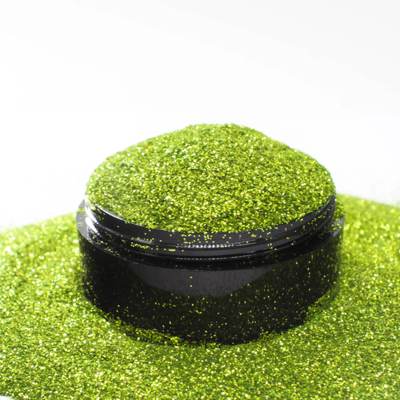 Suzy Sparkles Glitter - Metallic Lime - Fine - 2 oz Bag Suzy Sparkles