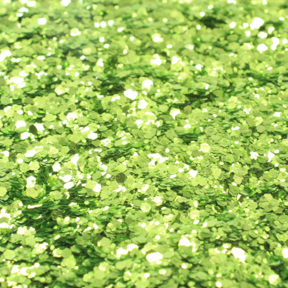 Suzy Sparkles Glitter - Metallic Lime - Chunky - 2 oz Bag Suzy Sparkles