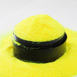 Suzy Sparkles Glitter - Iridescent Neon Yellow - Fine - 1 oz Bag Suzy Sparkles