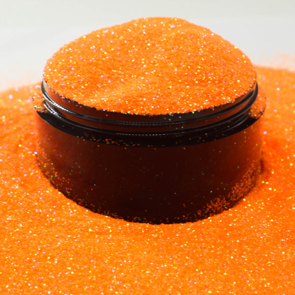 Suzy Sparkles Glitter - Iridescent Orange - Fine