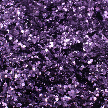 Suzy Sparkles Glitter - Metallic Lavender - Chunky - 2 oz Bag Suzy Sparkles
