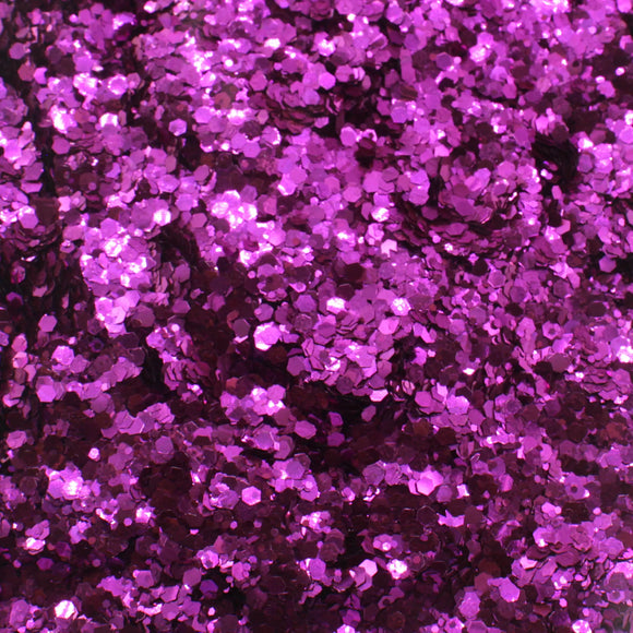 Suzy Sparkles Biodegradable Glitter - Fuchsia - Chunky Suzy Sparkles