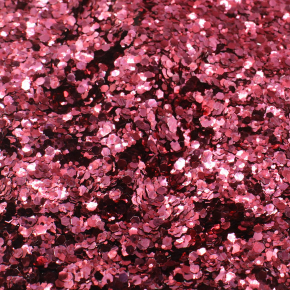 Suzy Sparkles Biodegradable Glitter - Light Pink - Chunky Suzy Sparkles