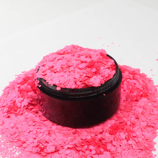 Suzy Sparkles Glitter - Neon Pink - Chunky