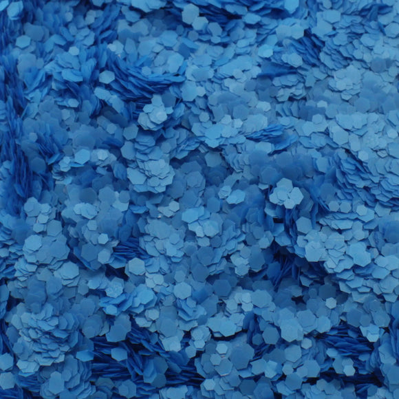 Suzy Sparkles Glitter - Neon Blue - Chunky Suzy Sparkles