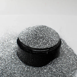 Suzy Sparkles Biodegradable Glitter - Metallic Silver - Fine Suzy Sparkles