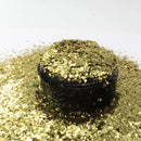 Suzy Sparkles Biodegradable Glitter - Gold - Chunky Suzy Sparkles