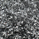 Suzy Sparkles Biodegradable Glitter - Metallic Silver - Chunky Suzy Sparkles