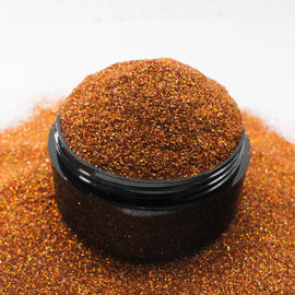 Suzy Sparkles Glitter - Holographic Orange - Fine - 1 oz Bag Suzy Sparkles