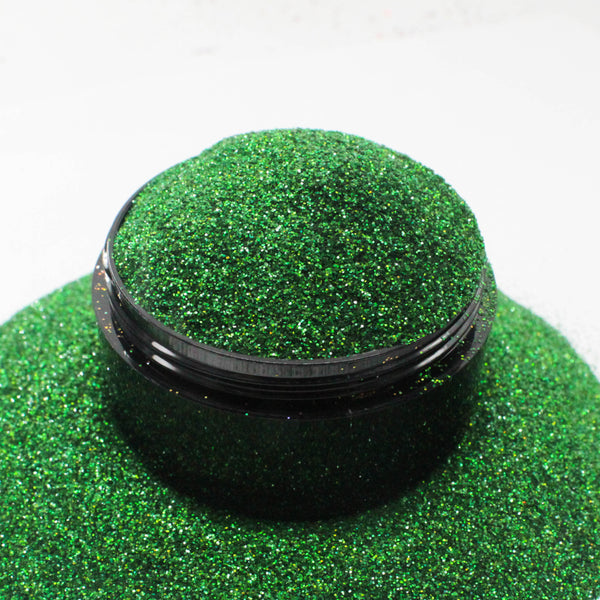 Suzy Sparkles Glitter - Holographic Green - Fine