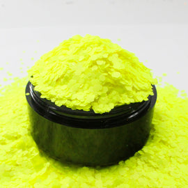 Suzy Sparkles Glitter - Neon Yellow - Chunky Suzy Sparkles