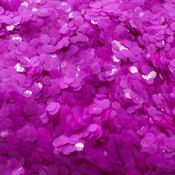 Suzy Sparkles Glitter - Neon Purple - Chunky