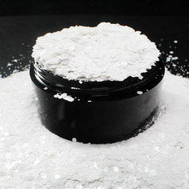 Suzy Sparkles Glitter - Neon White - Chunky Suzy Sparkles