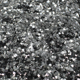Suzy Sparkles Glitter - Metallic Silver - Chunky - 2 oz Bag Suzy Sparkles