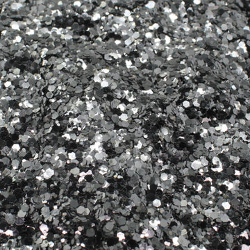 Suzy Sparkles Glitter - Metallic Silver - Chunky - 2 oz Bag Suzy Sparkles