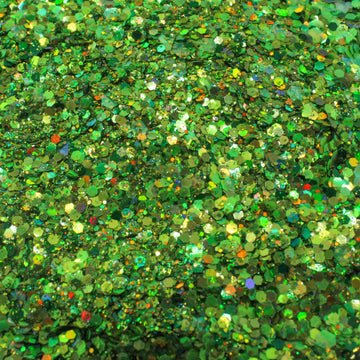 Suzy Sparkles Glitter - Green Machine Mix - Chunky Suzy Sparkles