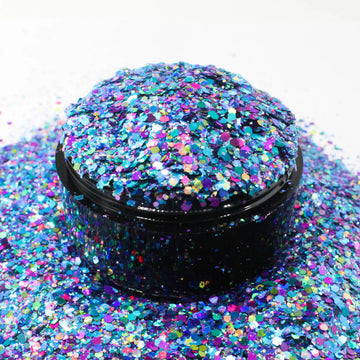 Suzy Sparkles Glitter - Mermaid Mix - Chunky Suzy Sparkles