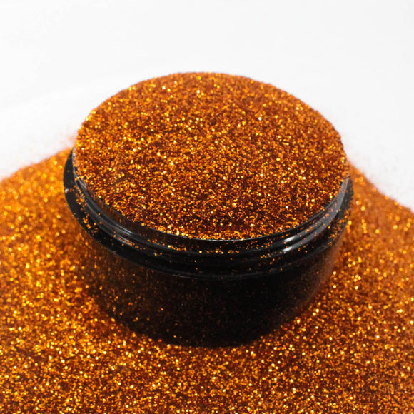 Suzy Sparkles Biodegradable Glitter - Orange - Fine Suzy Sparkles