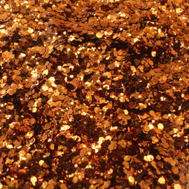 Suzy Sparkles Biodegradable Glitter - Orange - Chunky Suzy Sparkles