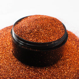 Suzy Sparkles Glitter - Metallic Orange - Fine - 2 oz Bag Suzy Sparkles