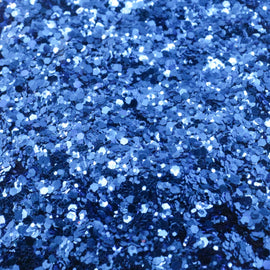 Suzy Sparkles Glitter - Metallic Blue - Chunky - 2 oz Bag Suzy Sparkles