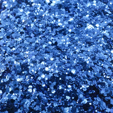 Suzy Sparkles Glitter - Metallic Blue - Chunky - 2 oz Bag Suzy Sparkles