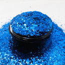 Suzy Sparkles Glitter - Metallic Blue - Chunky - 2 oz Bag Suzy Sparkles