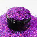 Suzy Sparkles Glitter - Holographic Purple - Chunky - 1 oz Bag Suzy Sparkles