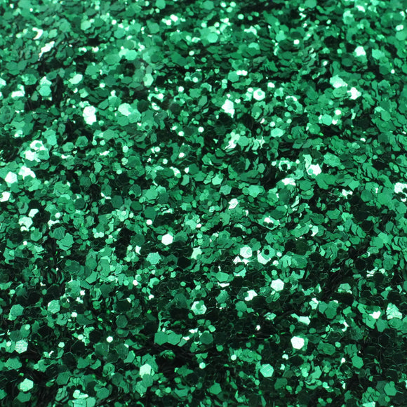 Suzy Sparkles Glitter - Metallic Green - Chunky - 2 oz Bag Suzy Sparkles