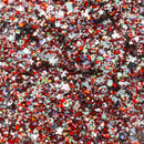 Suzy Sparkles Glitter - Candy Cane Mix - Chunky Suzy Sparkles