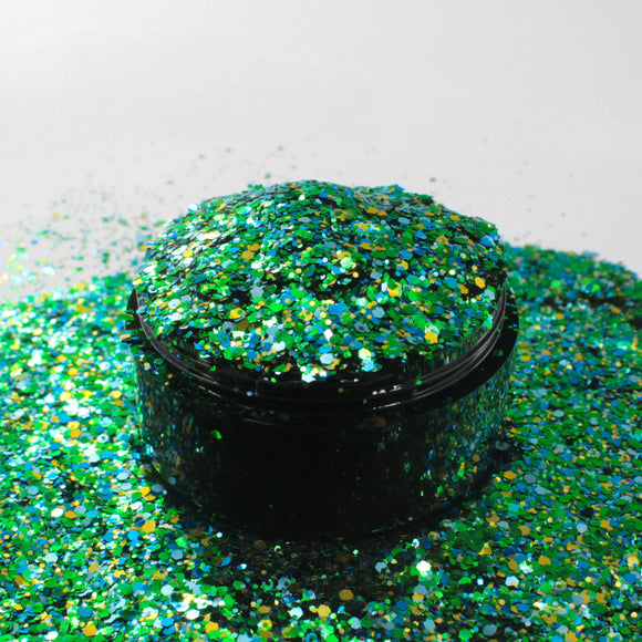 Suzy Sparkles Glitter - Biodegradable - Serpent Sparkle Mix - Chunky Suzy Sparkles