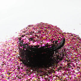 Suzy Sparkles Glitter - Biodegradable - Butterfly Sparkle Mix - Chunky Suzy Sparkles