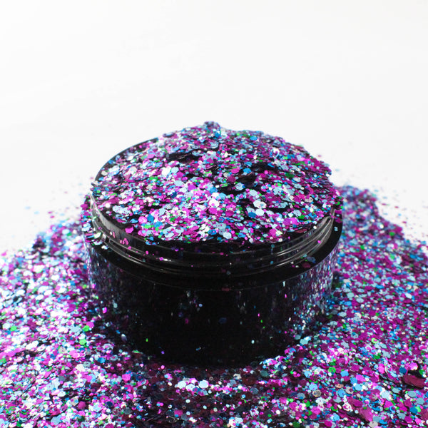 Suzy Sparkles Glitter - Biodegradable - Mermaid Sparkle Mix - Chunky