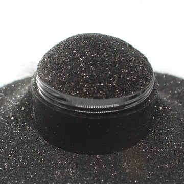 Suzy Sparkles Glitter - Metallic Black - Fine - 2 oz Bag Suzy Sparkles