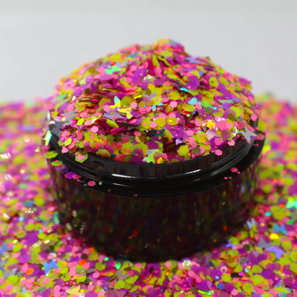Suzy Sparkles Glitter - Princess Mix - Chunky Suzy Sparkles