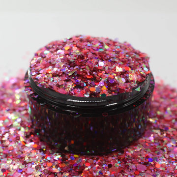 Suzy Sparkles Glitter - Pink Power Mix - Chunky Suzy Sparkles