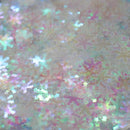 Suzy Sparkles Glitter - Iridescent White Snowflakes - Chunky - 1 oz Bag Suzy Sparkles