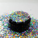Suzy Sparkles Glitter - Holographic Silver Moons - Chunky - 1 oz Bag Suzy Sparkles