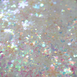 Suzy Sparkles Glitter - Sparkling Snowflake Mix - Chunky Suzy Sparkles