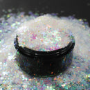 Suzy Sparkles Glitter - Sparkling Snowflake Mix - Chunky Suzy Sparkles