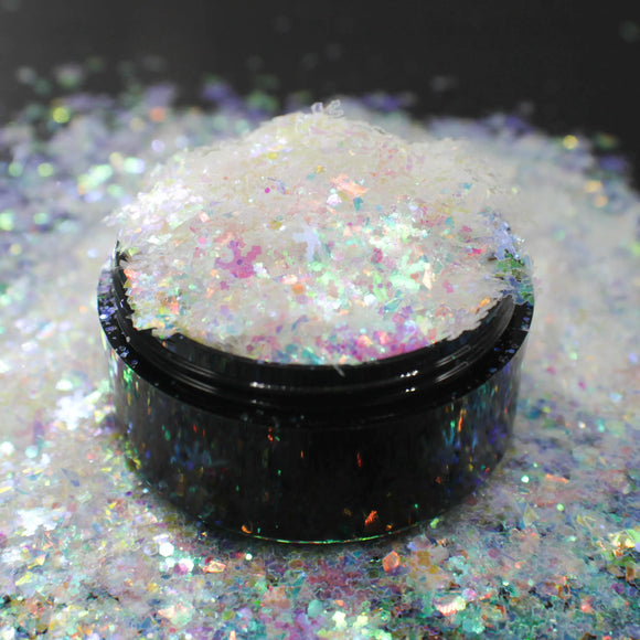 Suzy Sparkles Glitter - Sparkling Snowflake Mix - Chunky Suzy Sparkles