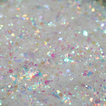 Suzy Sparkles Glitter - Sparkling White Mix - Chunky Suzy Sparkles