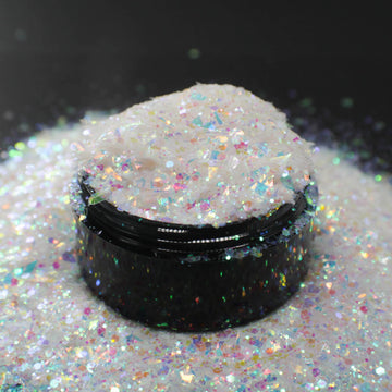 Suzy Sparkles Glitter - Sparkling White Mix - Chunky Suzy Sparkles