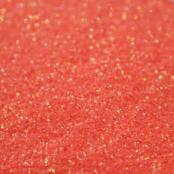 Suzy Sparkles Glitter - Iridescent Coral - High Sparkle - Fine