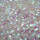 Suzy Sparkles Glitter - Iridescent Translucent White - Chunky - 1 oz Bag Suzy Sparkles