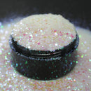 Suzy Sparkles Glitter - Iridescent Translucent White - Chunky - 1 oz Bag Suzy Sparkles