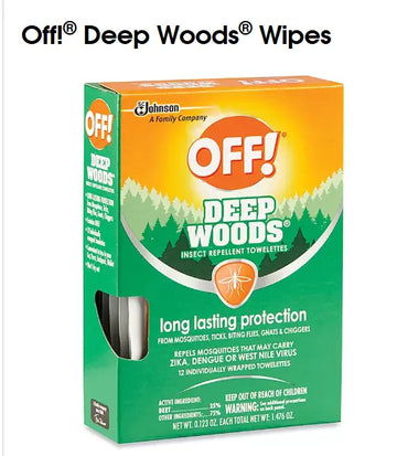Individually Wrapped DEET Insect Repellent Wipes – Mosquito, Tick & Fly Protection Face Paint Forum Shop